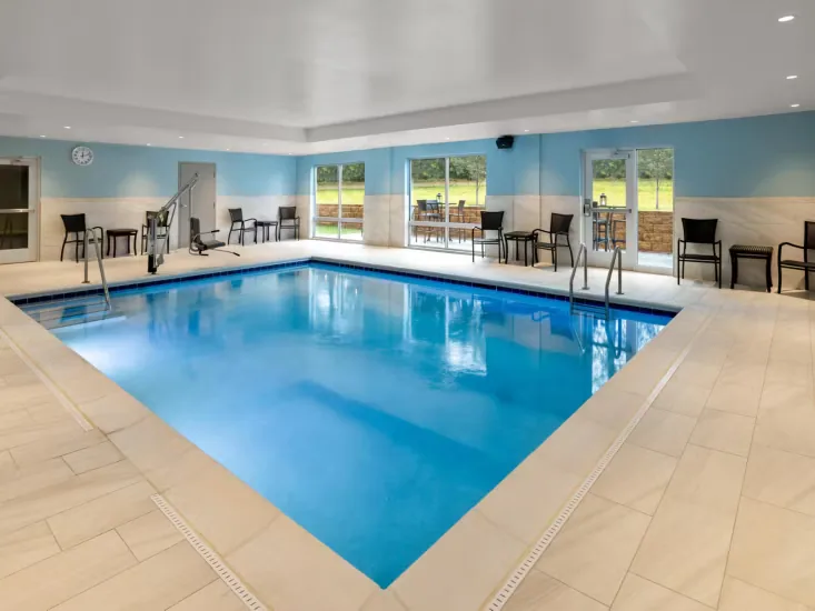 Indoor pool. Holiday Inn Express & Suites, Waynesboro, VA