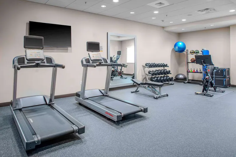 Fitness centre. Home2 Suites by Hilton, Lynchburg, VA