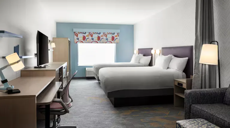 Double queen suite. Home2 Suites by Hilton, Winchester, VA