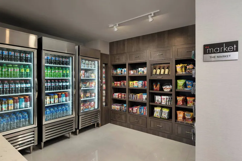 Market coolers and pantry. Residence Inn by Marriott, Lexington, VA